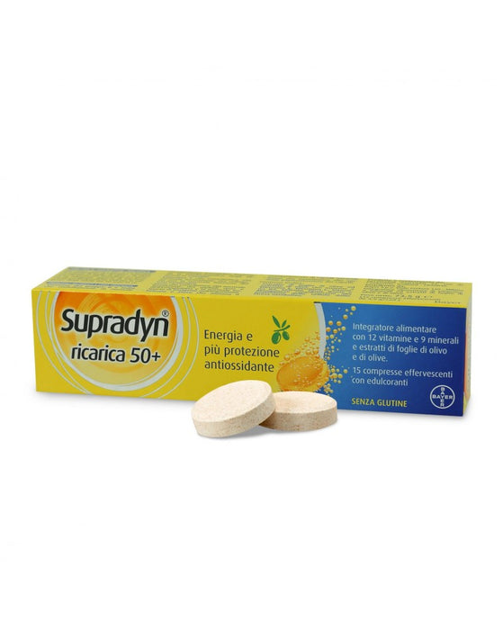 Supradyn Ricarica 50+ 15 Compresse Effervescenti