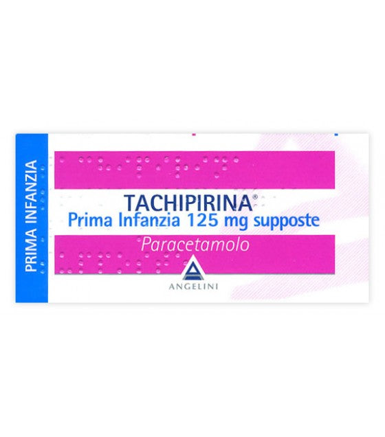 Tachipirina Prima Infanzia 125mg 10 Supposte
