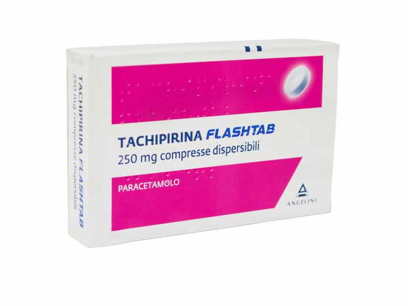 Tachipirina Flashtab 250mg 12 Compresse Orodisperdibili