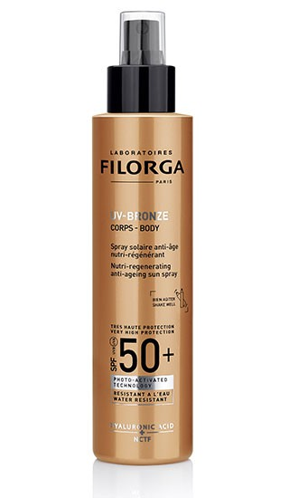FILORGA Uv-Bronze Body SPF50+ - Spray Solare Anti-Età Nutri-Rigenerante
