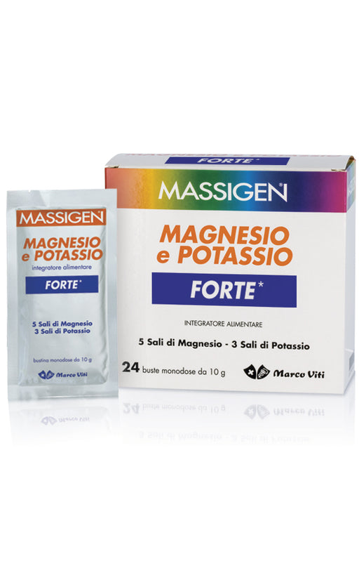 MARCO VITI FARMACEUTICI SpA Massigen Magnesio e Potassio Forte 24 Buste