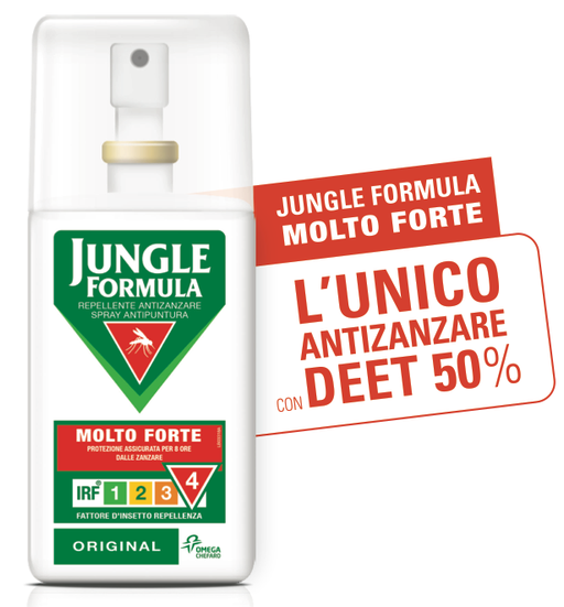 WELCOME PHARMA S.P.A Jungle Formula Molto Forte Spray Repellente Antizanzare