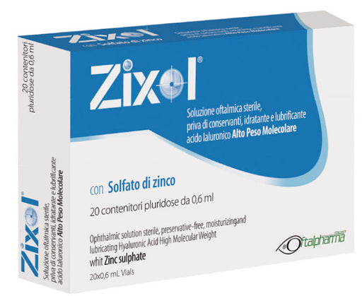 Zixol Gtt Oculari 20 F 0.6 ml